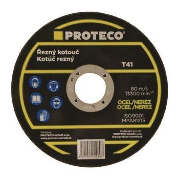 Proteco Kotúč rezný 125 x 1.6 x 22.2 mm 10.20-R-125-16