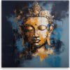 Obraz na plátne - Budha symbol múdrosti - 100x100 cm - výroba CZ