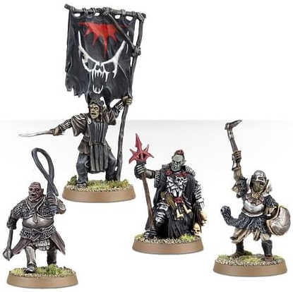 GW Middle-earth: SBG Mordor Orc Commanders