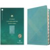 NLT Student Life Application Study Bible, Filament Enabled Edition (Red Letter, Leatherlike, Teal Blue Striped, Indexed)