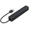 Orico TWU3 USB to 7x USB 3.0 Hub Adapter (black)