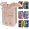 Trojposchodový peračník s náplňou AstraBAG FLUFFY BUNNY, AC31, 503024083