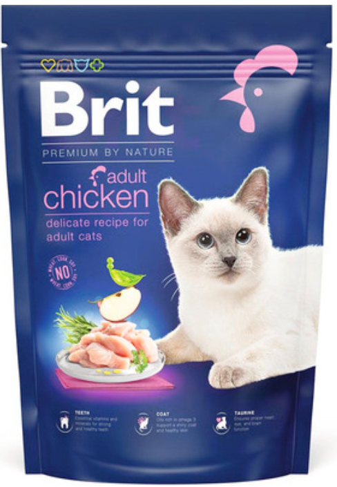 Brit Premium Cat by Nature Adult Chicken 300 g