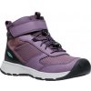 KEEN SKUA MID WP JR black plum/plum perfect US 4 / EU 36,0 / UK 3 / 22,5 cm; Fialová obuv