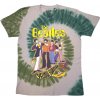 Tričko The Beatles - Yellow Submarine Band In Line, Unisex,Biela,M