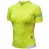 SENSOR COOLMAX ENTRY dámsky dres kr.rukáv neon yellow Veľkosť: S