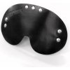 Whips Primal Bond Blindfold Black, kožená maska na oči