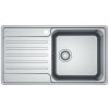 Franke Bell Drez BCX 211-86/7, 86x48 cm, nerezová 127.0738.578