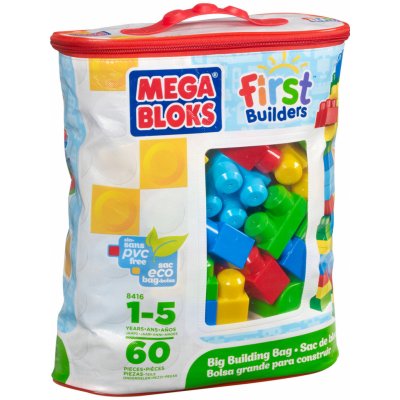 Mega Bloks First Builders Big Building bag Boys 60 ks