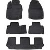Koberce gumenné Novline Ford Galaxy 2006-2015 7 míst, kulaté fixace