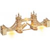 Robotime Rolife Svietiaci 3D drevené puzzle Tower Bridge 113 ks