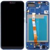 Honor 10 LCD displej dotykové sklo vrátane rámčeka (modrý)