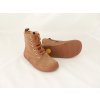 Zimné Barefoot Topánky Flexi Nens Serraje – Taupe Veľkosť: 34