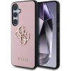 Guess PU Grained 4G Metal Logo Samsung Galaxy S25 ružová 57983124092