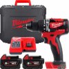MILWAUKEE M18CBLPD-502C M18 Aku vŕtačka s príklepom - kompaktná 4933464558