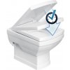 WC doska - Kleopatra pomaly zatváracie WC sedadlo Duroplast