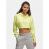 Under Armour Dámska mikina UA Icon Terry Crop Hoodie Žltá MD