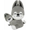 JYP Entertainment Stray Kids celebrATE: SKZOO Magnet Plush Set Wolf Chan