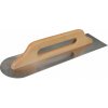 Extol Craft 700313 | Hladidlo nerezové polokrúhle, drevená rukoväť 480x130 mm