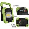 COB LED nabíjací pracovný reflektor P4533, 1000 lm, 4400 mAh