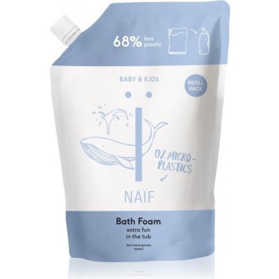 Naif Baby & Kids Relaxing Bath Foam relaxačná pena do kúpeľa náhradná náplň 500 ml