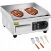Barbecue elektrický gril Vevor HT-818B strieborný/sivý 2000 W