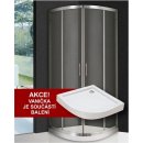 ARTTEC Lux 80 Sprchový kút s vaničkou PAN00604