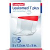 LEUKOPLAST filmové krytie s vankúšikom sterilné 5 x 7,2 cm 5 ks