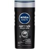 Nivea men Active clean 3 in 1 pánsky sprchový gél 250 ml
