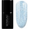 Semilac UV Hybrid Crushed_ICE gélový lak na nechty s použitím UV/LED lampy odtieň 493 Bubble Gum 7 ml