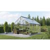 Skleník Vitavia Meridian 1 9900 sklenený 3 mm 257x383 cm hliník