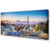 Obraz na plátne Španielsko Panoráma mesta 100x50 cm