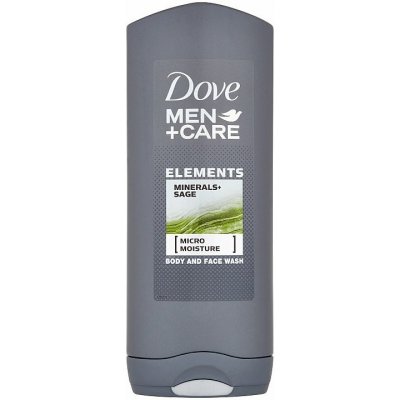 Dove Men+Care Elements sprchovací gél na telo a tvár 400 ml