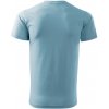 MALFINI Tričko Basic 129, krátký rukáv, pánské - AKCE! MAL-1291515 L Modrá nebesky