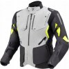 TEXTILNÁ BUNDA REBELHORN HIKER IV BLACK/GREY/FLUO YELLOW 3XL