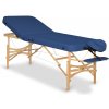 Skladací masážny stôl HABYS® Gallo Plus Farba: tmavo modrá (#12) - Vinyl Flex, Veľkosť a farba rámu: 200 x 76 cm - buk svetlý 200*76 cm | 19,7 kg | 6 farieb