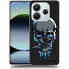 Picasee silikónový čierny obal pre Xiaomi Redmi Note 14 4G - EARTH - Lebka 3.0