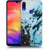 Picasee silikónový čierny obal pre Xiaomi Redmi Note 7 - Organic blue