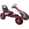 JOKO Šľapacia motokára na pedály Formula s voľnobehom nafukovacie kolesá