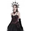 korzet DEVIL FASHION Red Gothic