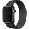eses Milánsky ťah celokovový náhradný remienok pre Apple Watch 38 mm/40 mm/41 mm/42 mm Farba: čierna s magnetickým zapínaním