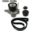 Ozubený klinový remeň - Sada SKF VKMA 36086