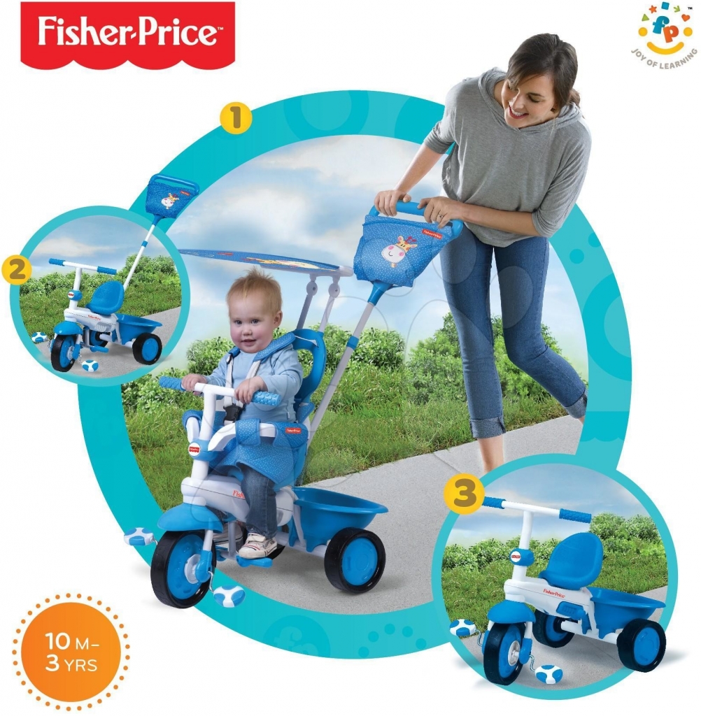 Fisher Price ST1460633 Elite modrá od 65,99 € - Heureka.sk