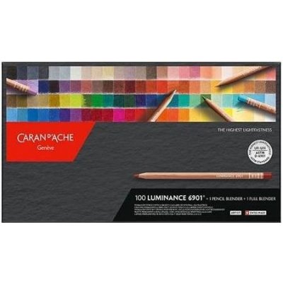 Caran d'Ache Luminance 6901 100 farieb + 2 blendery 6901.800