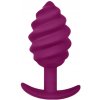 G-Vibe Gplug Twist 2 Purple Anal Plug