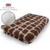 DRYBED Premium Vet Bed Krokodíl hnedý + svetlohnedý 100 x 75 cm