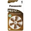 Batérie do načúvacích prístrojov 6 ks Panasonic 312 / PR312 / PR41