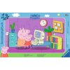 RAVENSBURGER Puzzle Prasiatko Peppa 15 dielikov