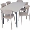 ROJAPLAST Set záhradného nábytku ITALIA DINING záhradný stôl 1 + 6 záhradných stoličiek MARE