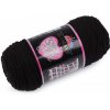 Pletacia priadza Super Soft Yarn 200 g - 1 ks 9 (80808) čierna